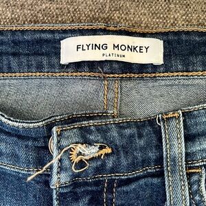 Flying monkey distressed jeans size 29